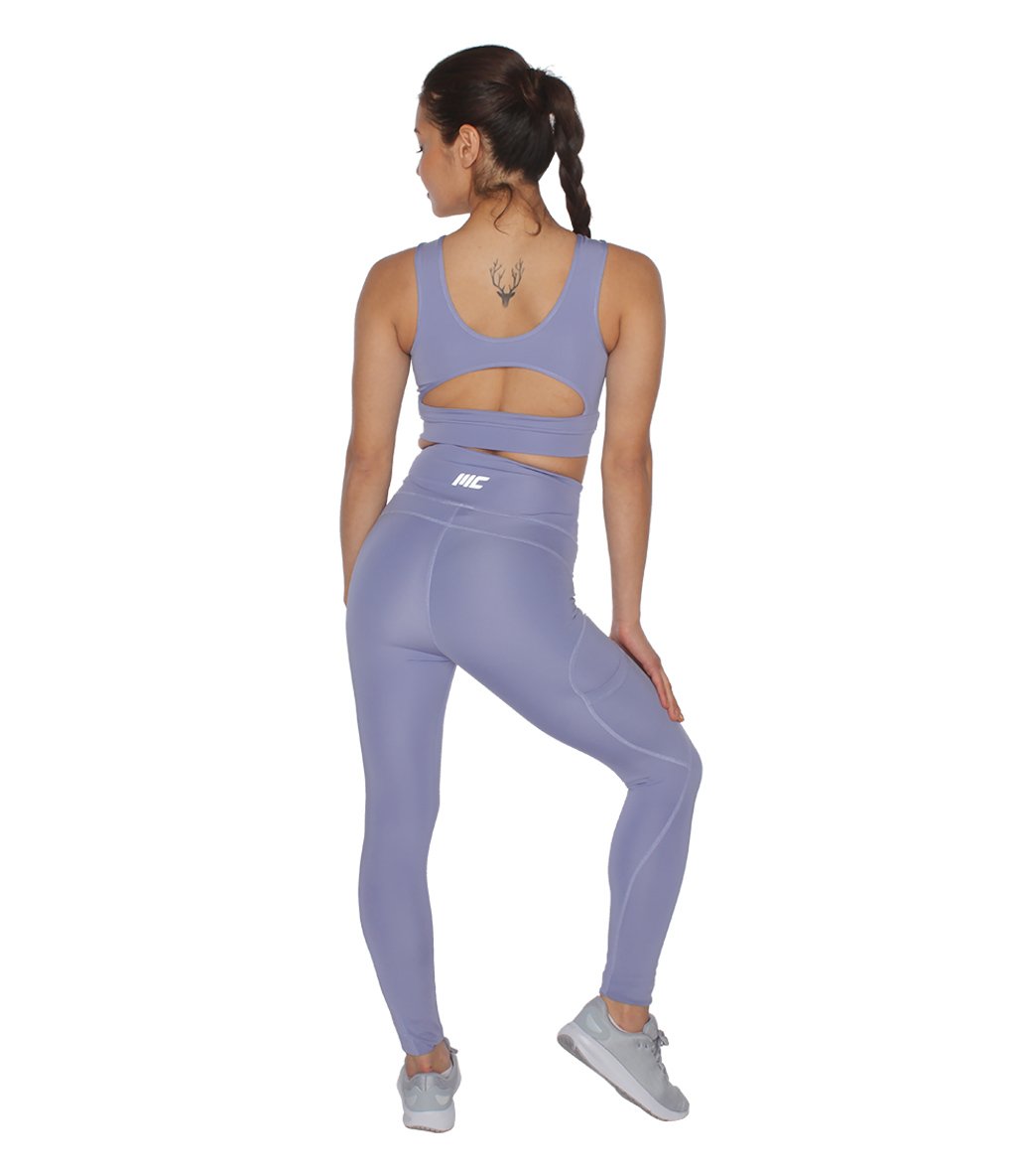 MuscleCloth Dora Sporcu Sütyeni Lila