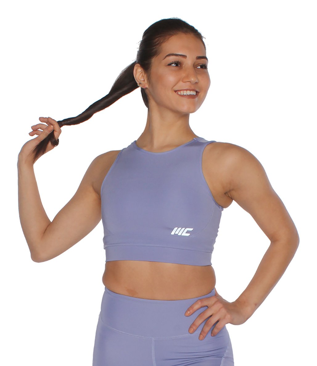 MuscleCloth Dora Sporcu Sütyeni Lila