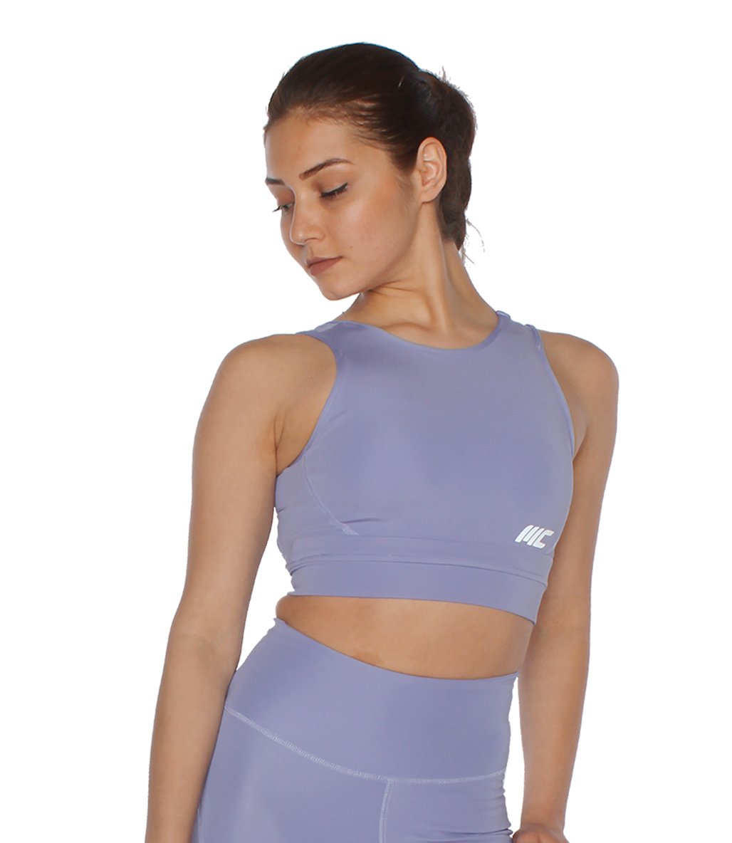 MuscleCloth Dora Sporcu Sütyeni Lila