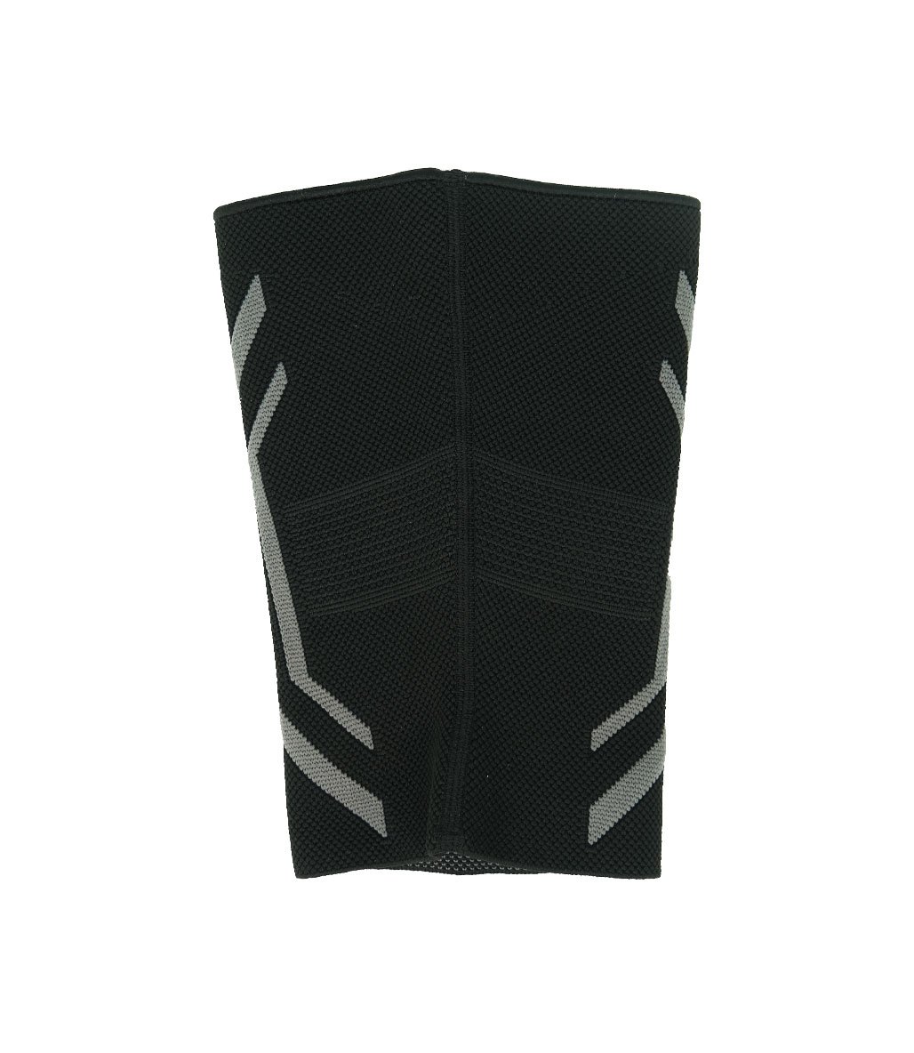 MuscleCloth Elastik Spor Dizlik Tekli Paket Siyah