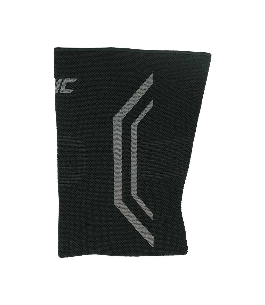 MuscleCloth Elastik Spor Dizlik Tekli Paket Siyah