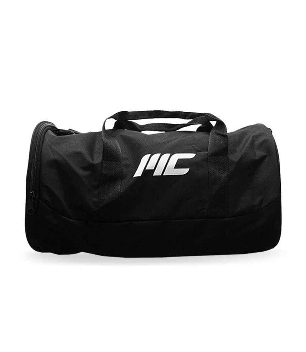 MuscleCloth Fitness Silindir Spor Çanta Siyah