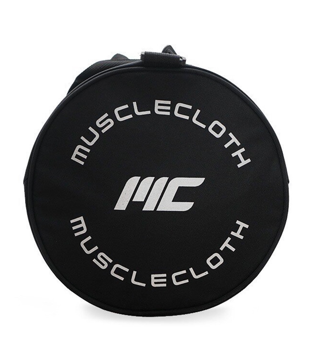 MuscleCloth Fitness Silindir Spor Çanta Siyah
