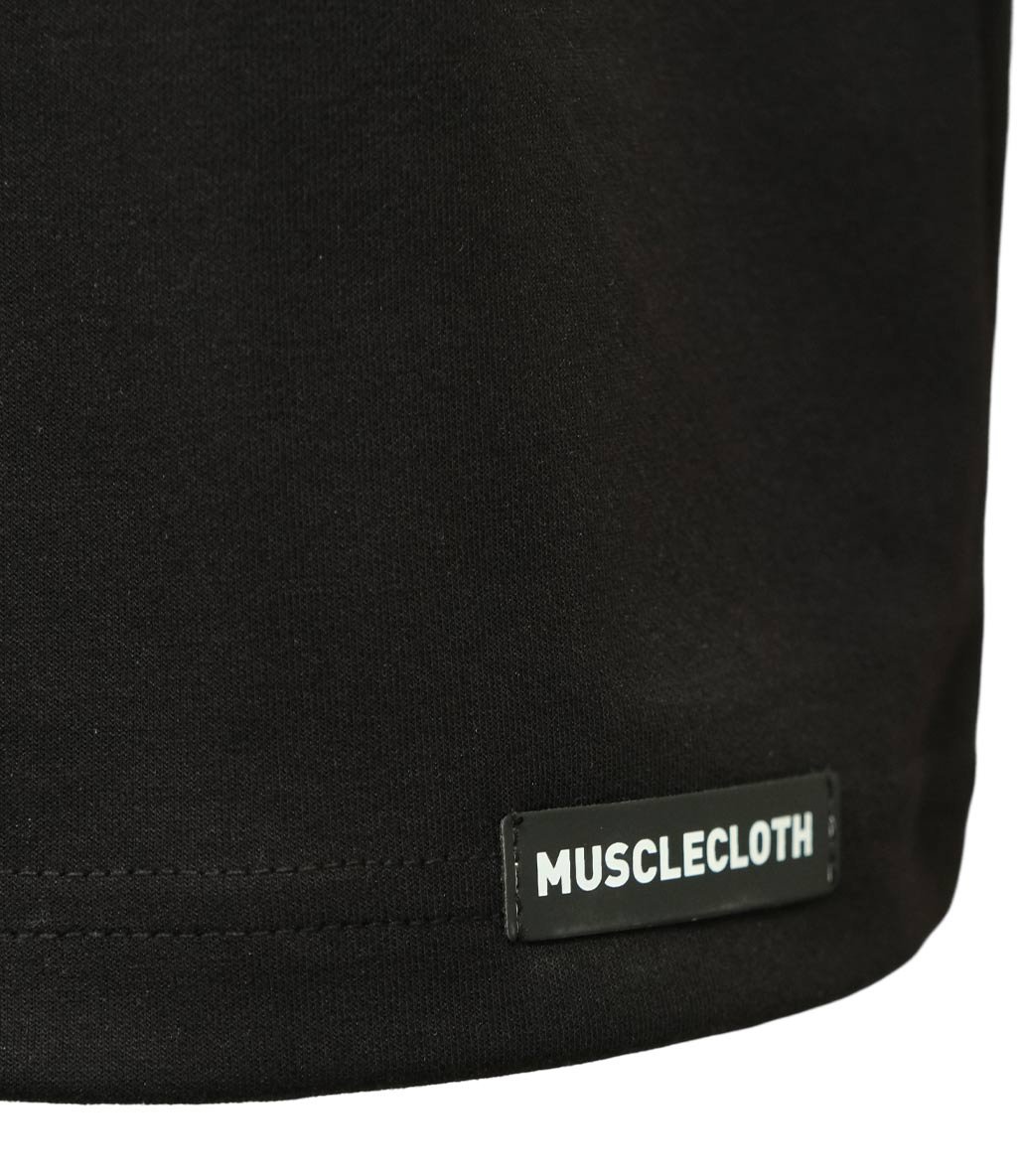 MuscleCloth Heavyweight Oversize T-Shirt Siyah