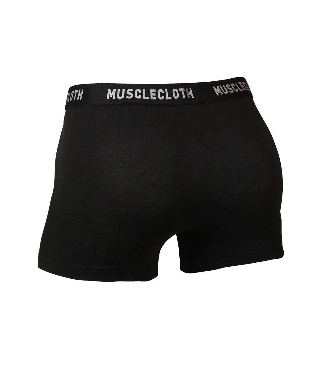 MuscleCloth Modal-X Boxer 3'Lü Paket Siyah