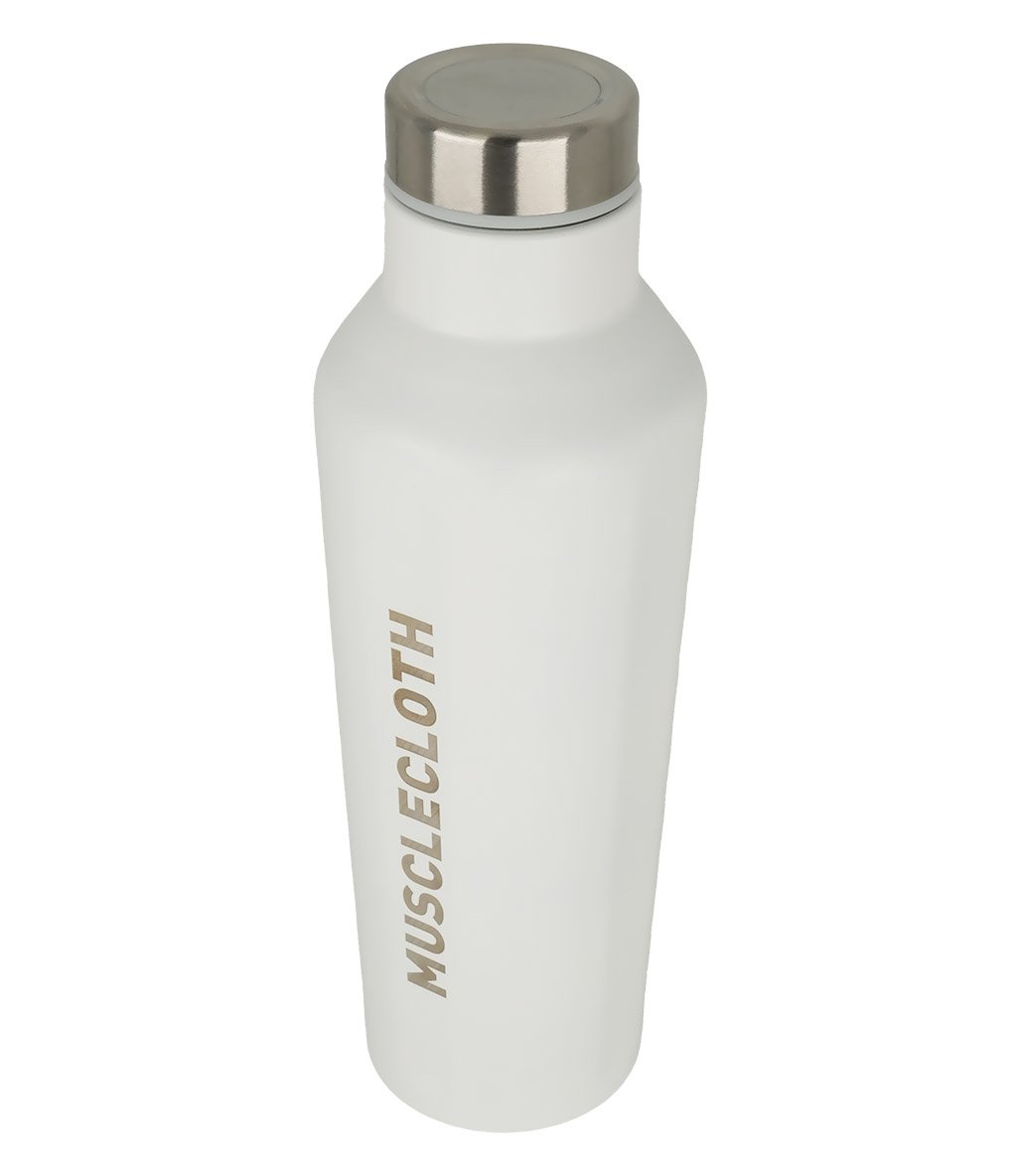 MuscleCloth Paslanmaz Çelik Termos 500 ml Beyaz