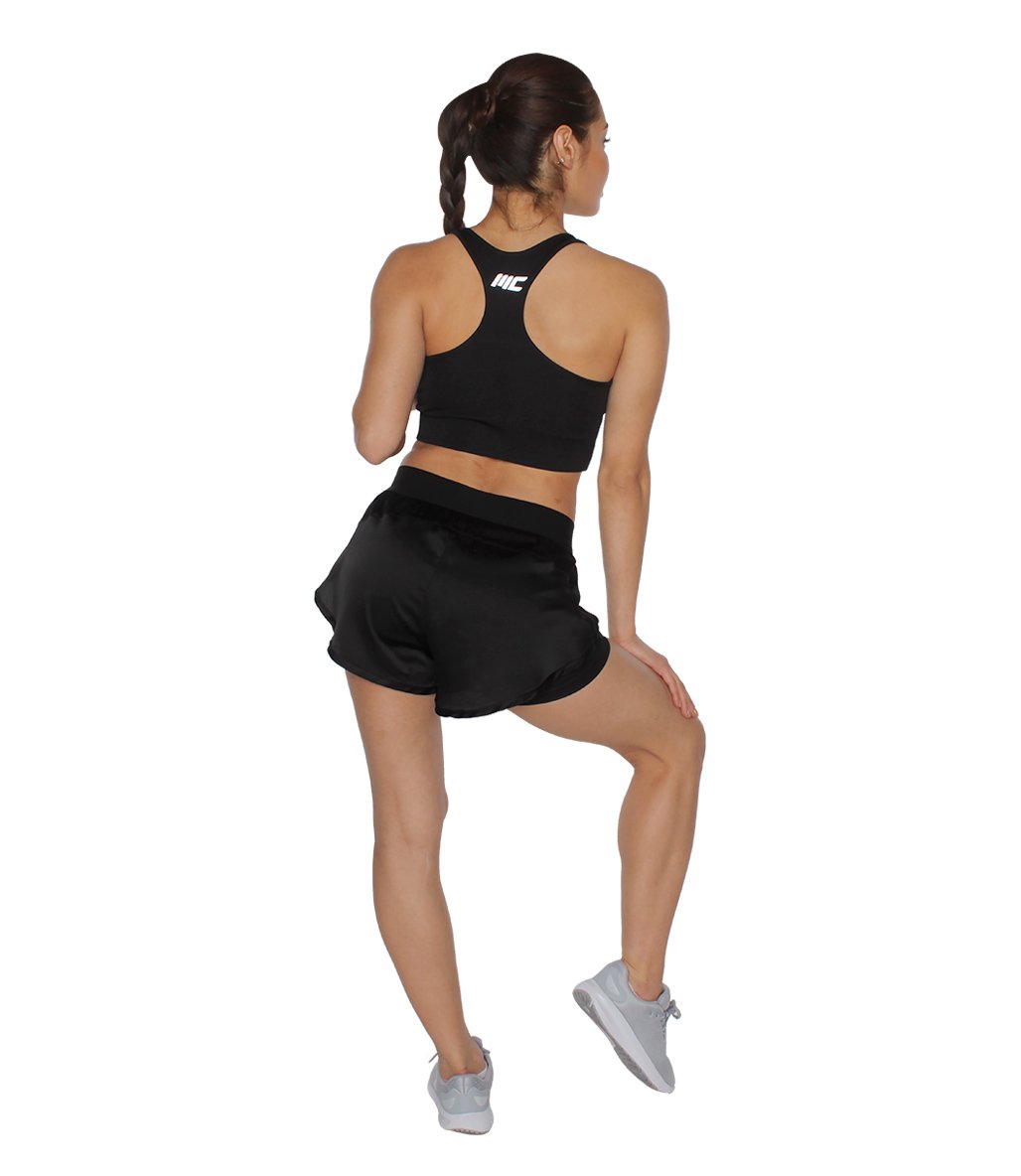 MuscleCloth Performance Sporcu Sütyeni Siyah