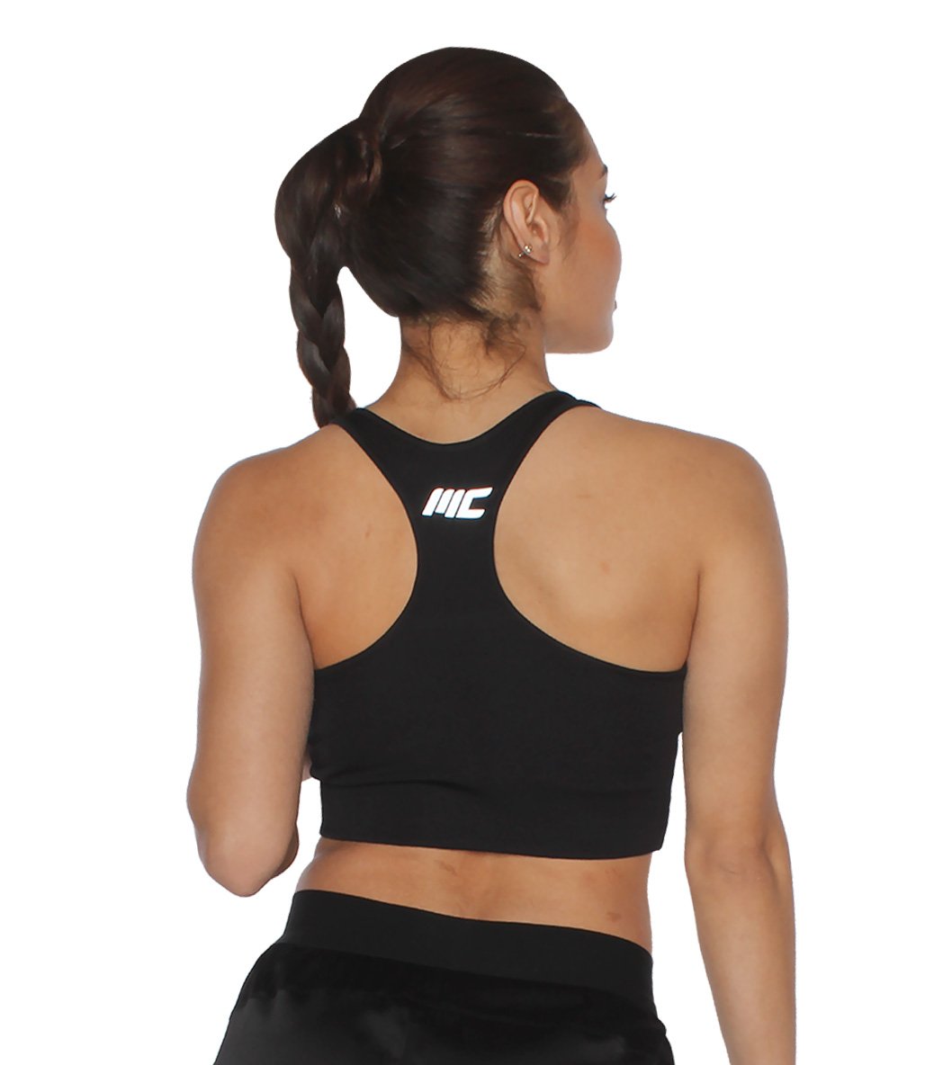 MuscleCloth Performance Sporcu Sütyeni Siyah