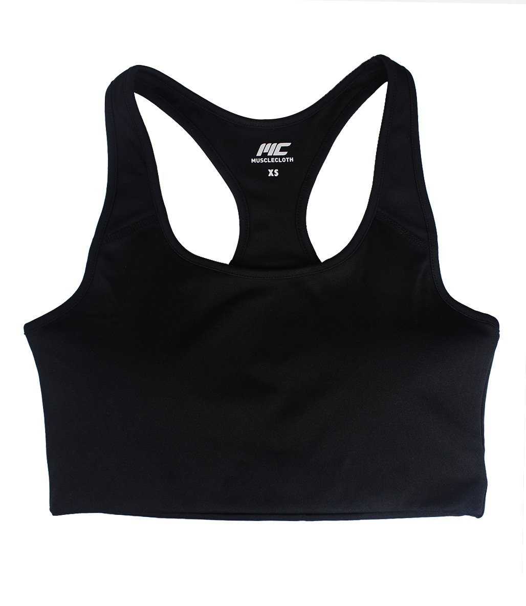 MuscleCloth Performance Sporcu Sütyeni Siyah