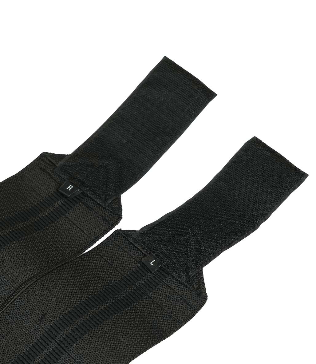 MuscleCloth Pro Wrist Wraps 2'li Paket Siyah