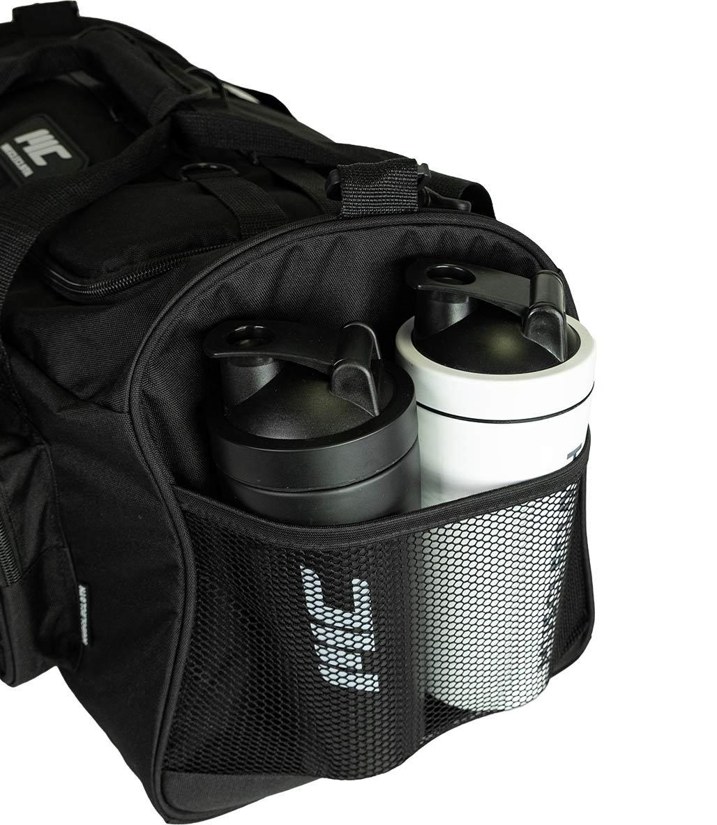 MuscleCloth Tactical Duffel Bag Silindir Çanta Siyah