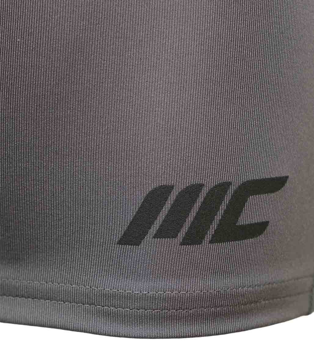 MuscleCloth Training Erkek Şort Tayt Füme