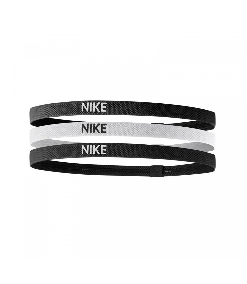 Nike Elastic Hairbands 3'lü Saç Bandı Siyah Beyaz