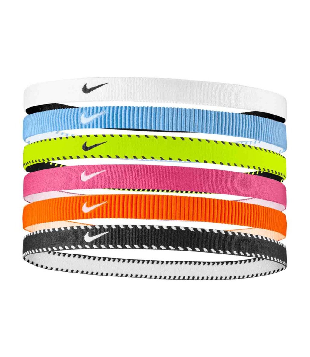 Nike Flex Classic Headbands Saç Bandı 6'lı Paket Çok Renkli