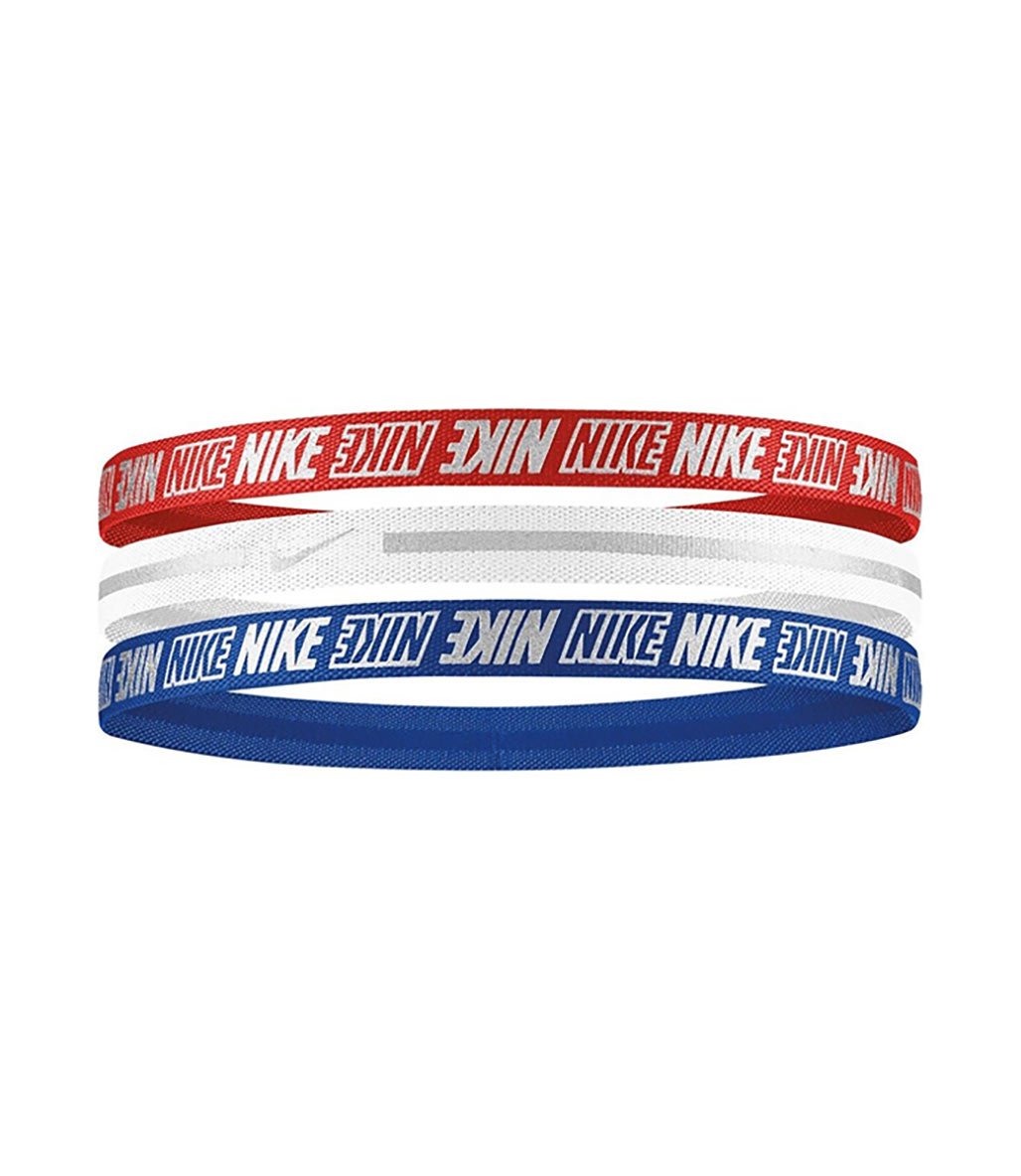 Nike Metallic Headbands 3'lü Saç Bandı Çok Renkli