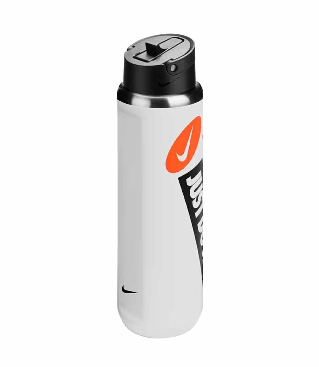 Nike Stainless Steel Recharge Straw Bottle Matara 700 ml Beyaz Siyah