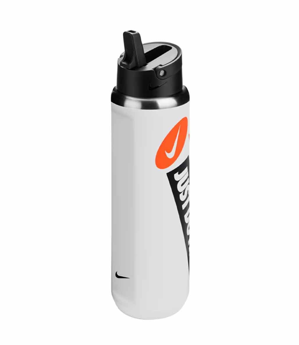 Nike Stainless Steel Recharge Straw Bottle Matara 700 ml Beyaz Siyah