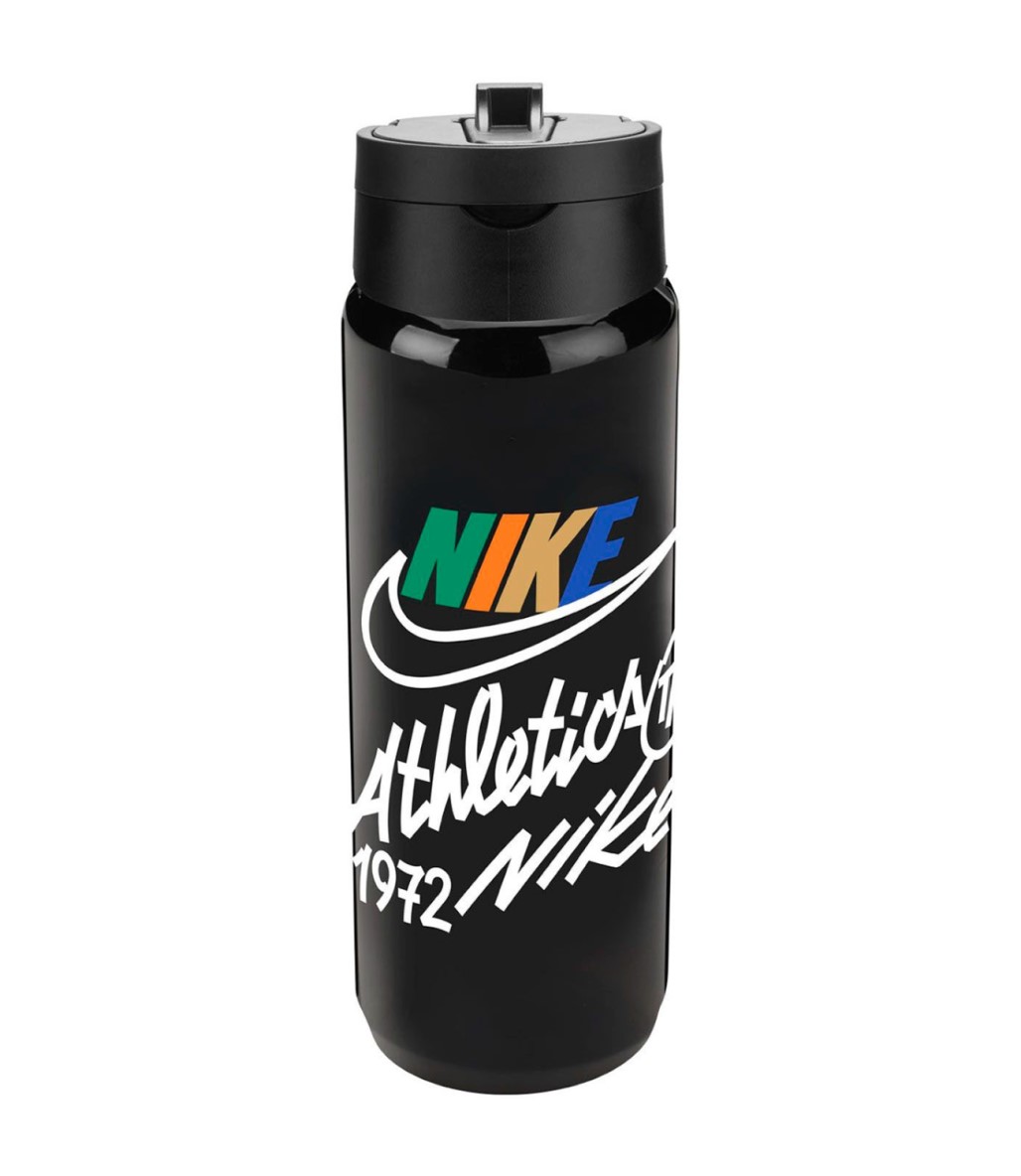 Nike Tr Renew Recharge Straw Bottle Matara 700 ml Siyah Beyaz