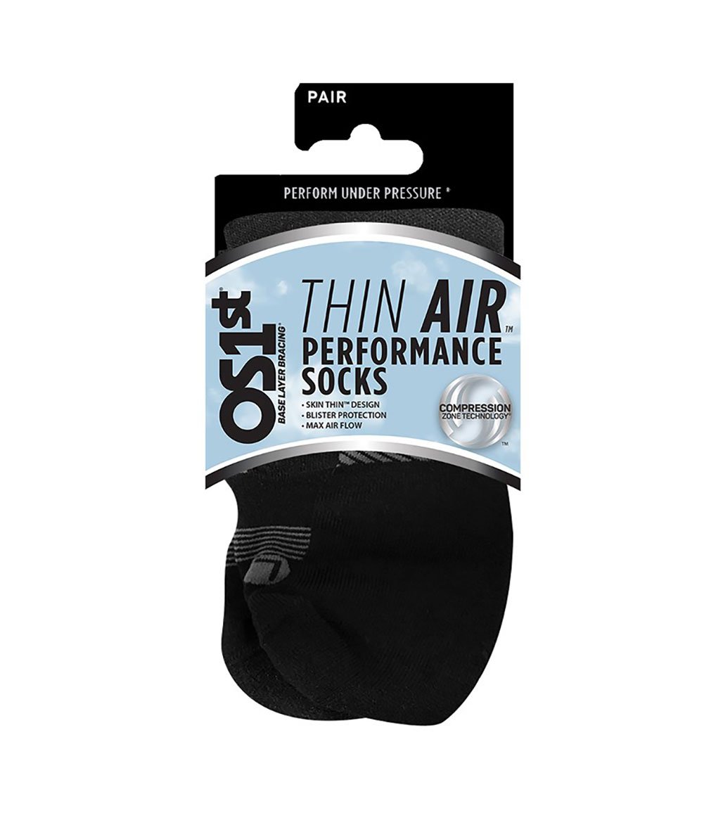 OS1st TA4 Thin Air Performans Çorabı Siyah