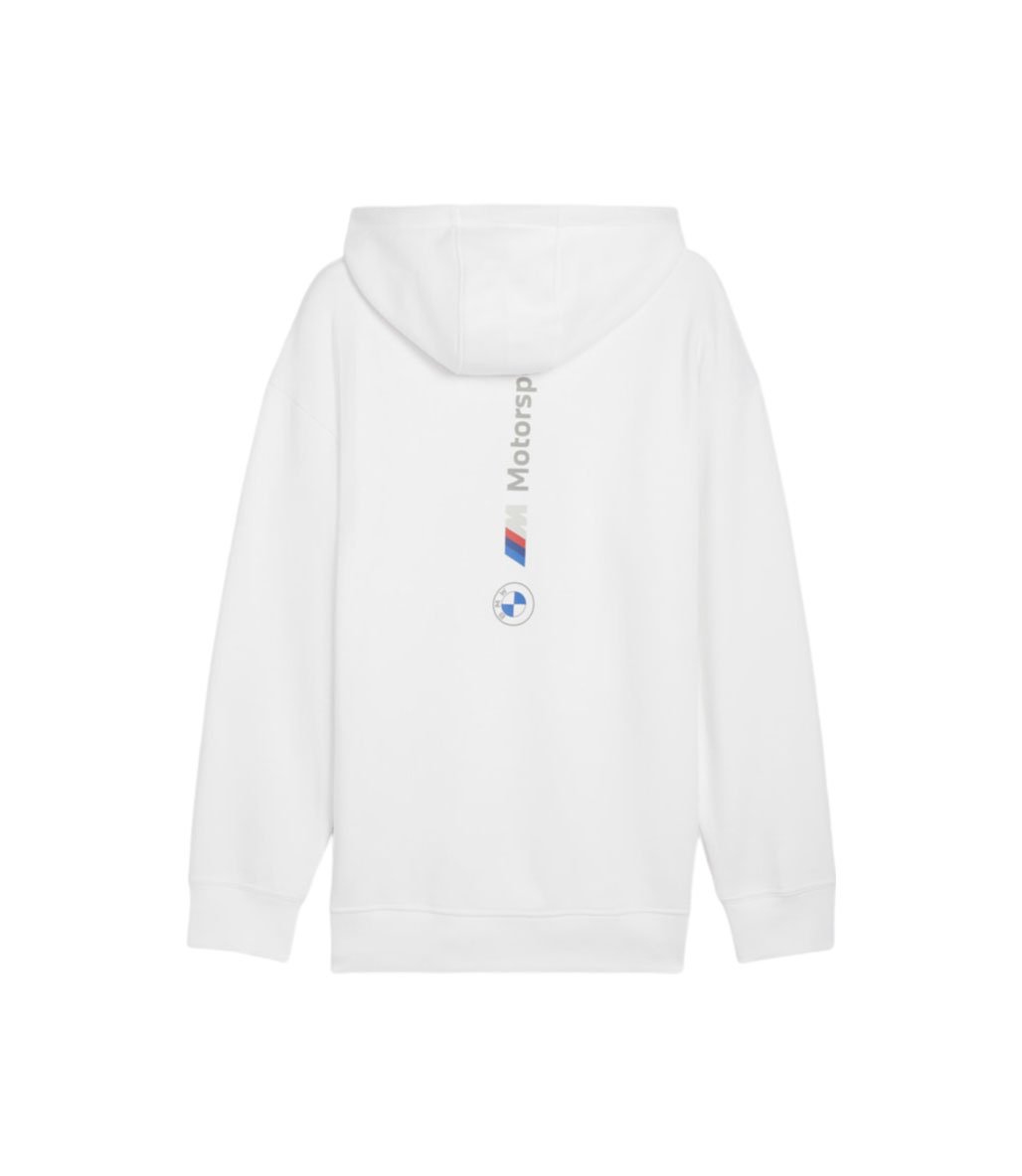 Puma Bmw Mms Ess+ Kapüşonlu Sweatshirt Beyaz