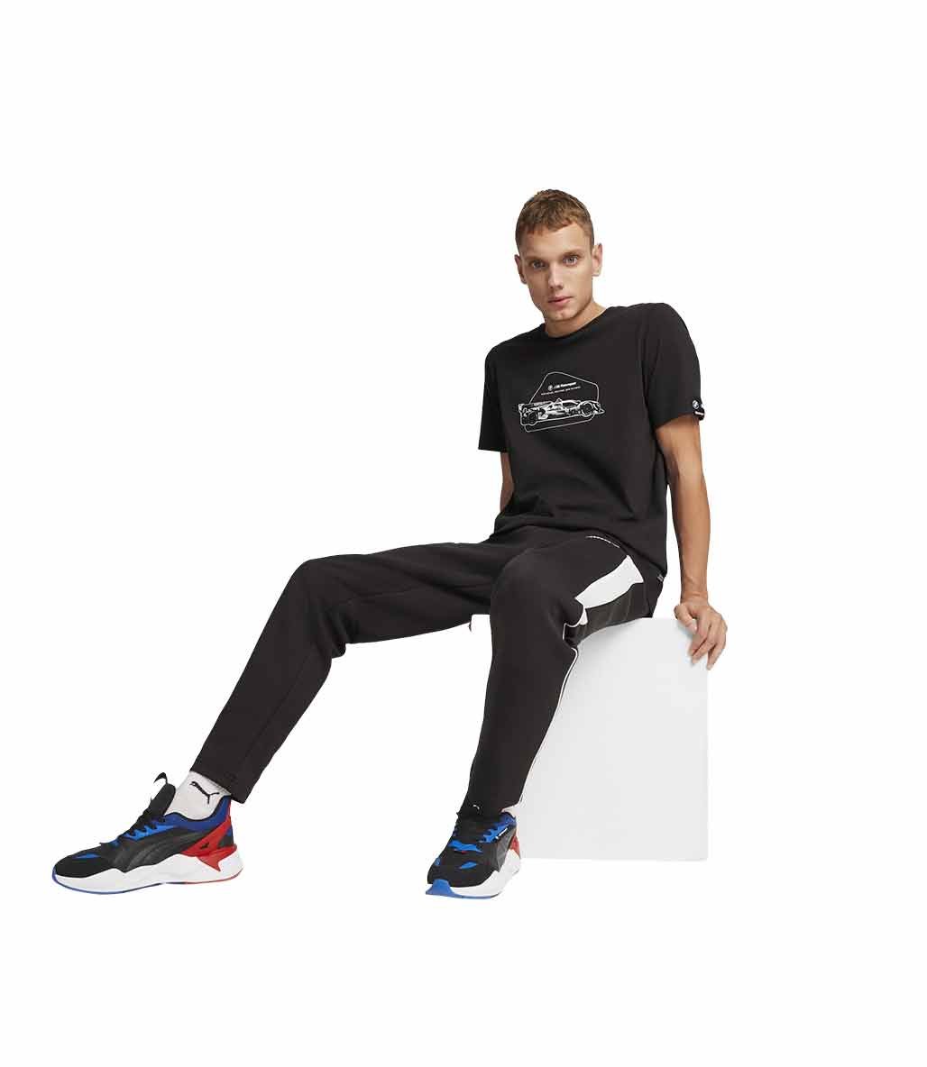 Puma Bmw Mms Ess Kısa Kollu T-Shirt Siyah
