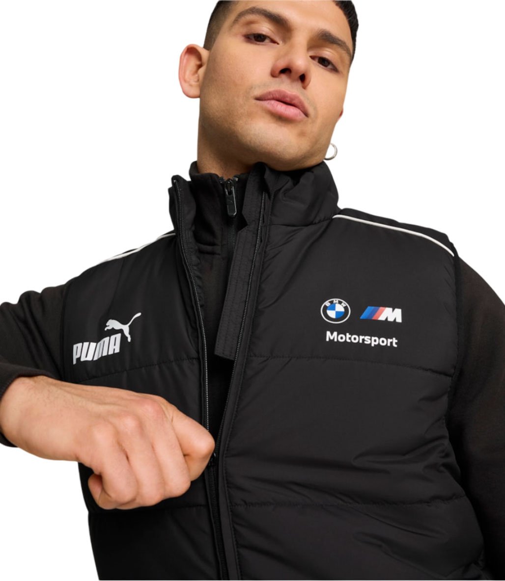 Puma Bmw Mms MT7+ Padded Yelek Siyah
