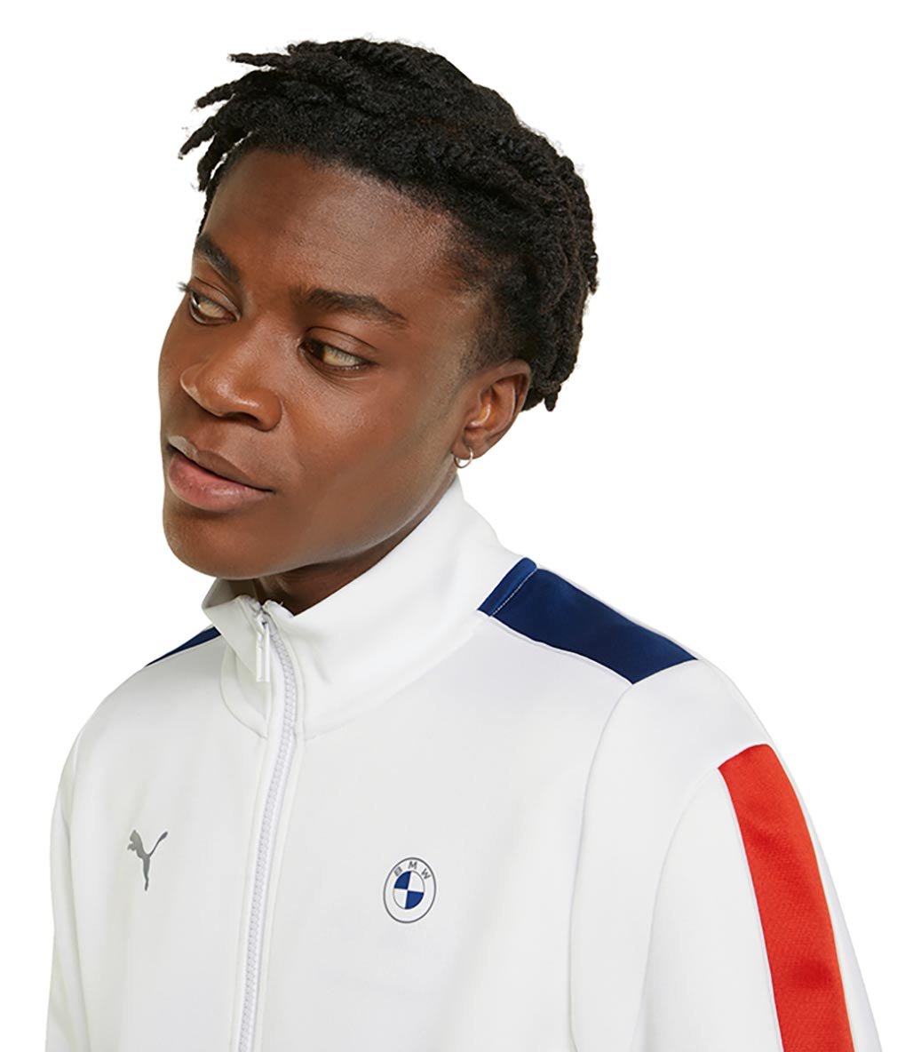 Puma Bmw Mms T7 Track Jacket Beyaz