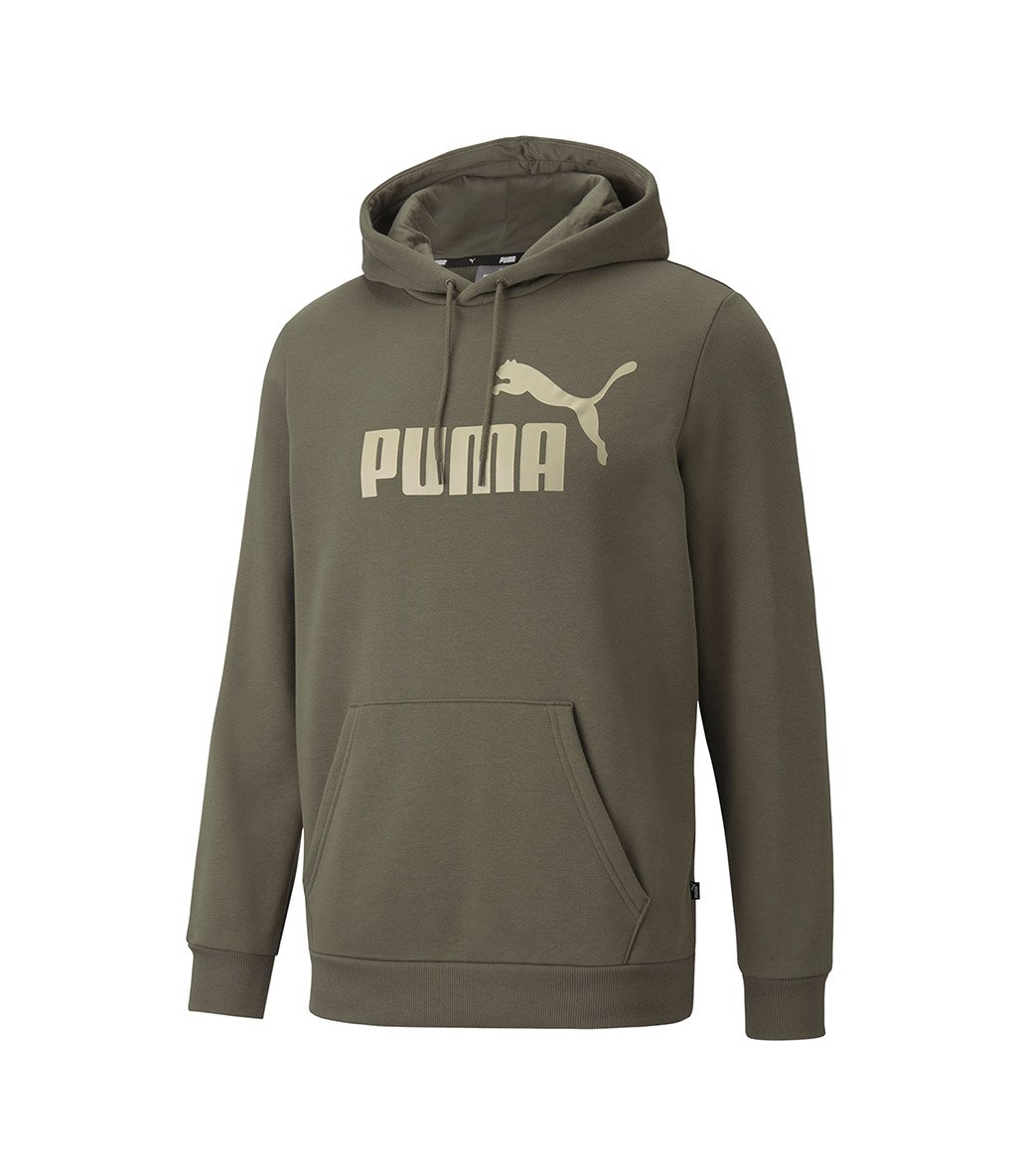 Puma Ess Big Logo Hoodie Kapüşonlu Sweatshirt Yeşil