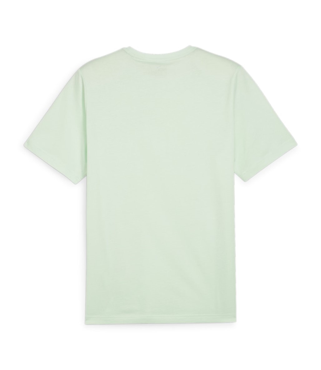 Puma Essentials+ 2 Colour Logo Kısa Kollu T-Shirt Mint