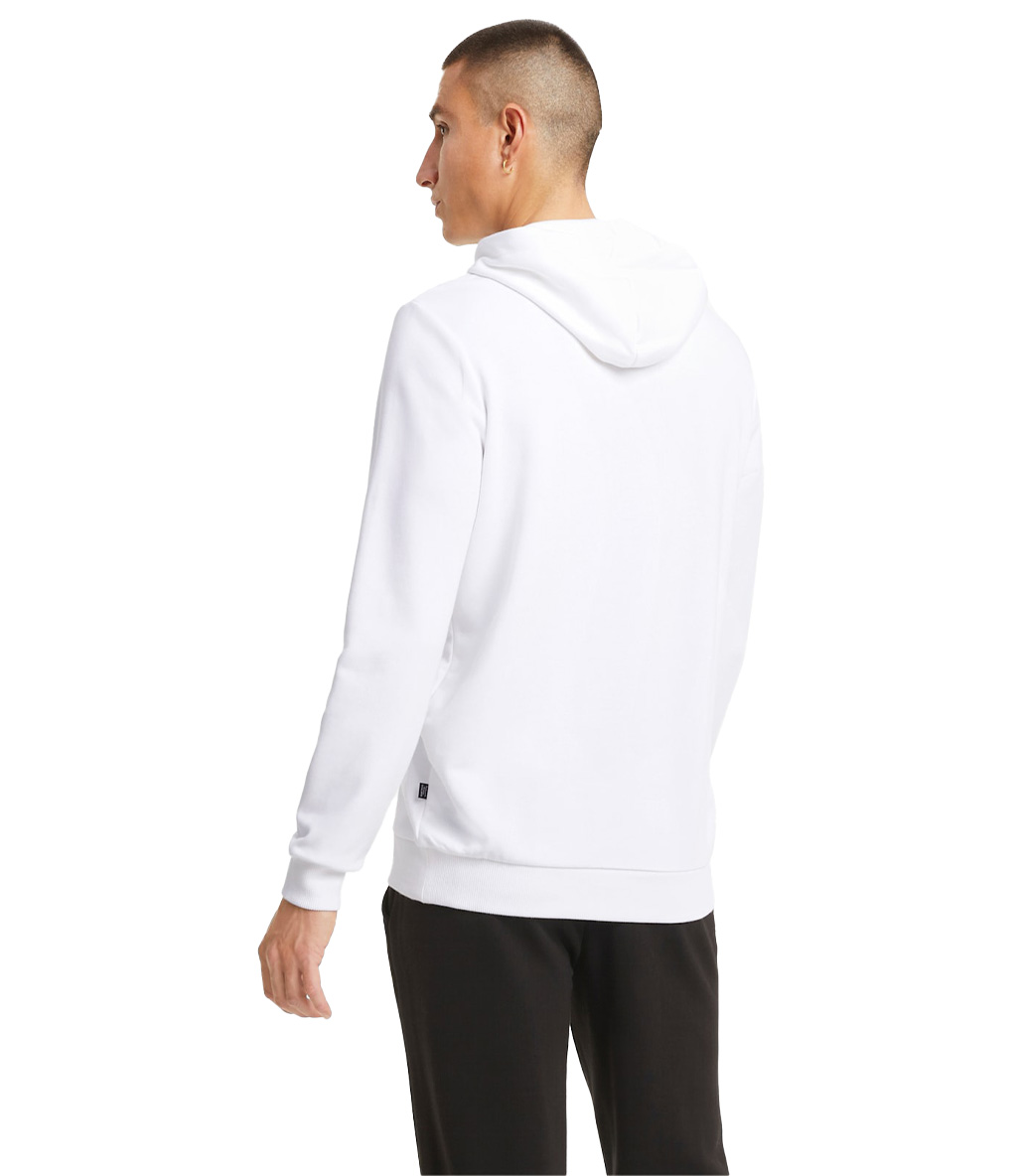 Puma Essentials Big Logo Kapüşonlu Sweatshirt Beyaz