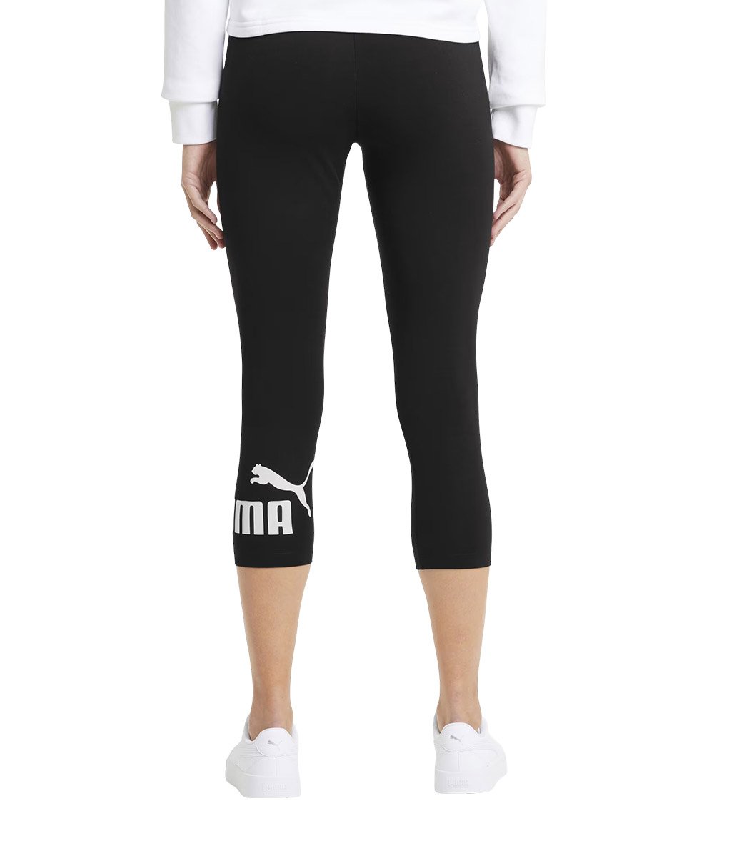 Puma Essentials Logo 3/4 Kadın Tayt Siyah
