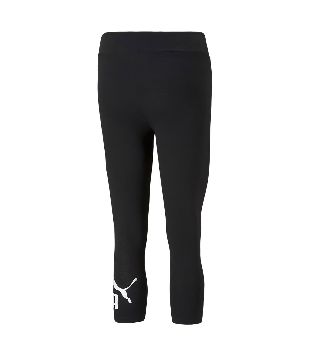 Puma Essentials Logo 3/4 Kadın Tayt Siyah