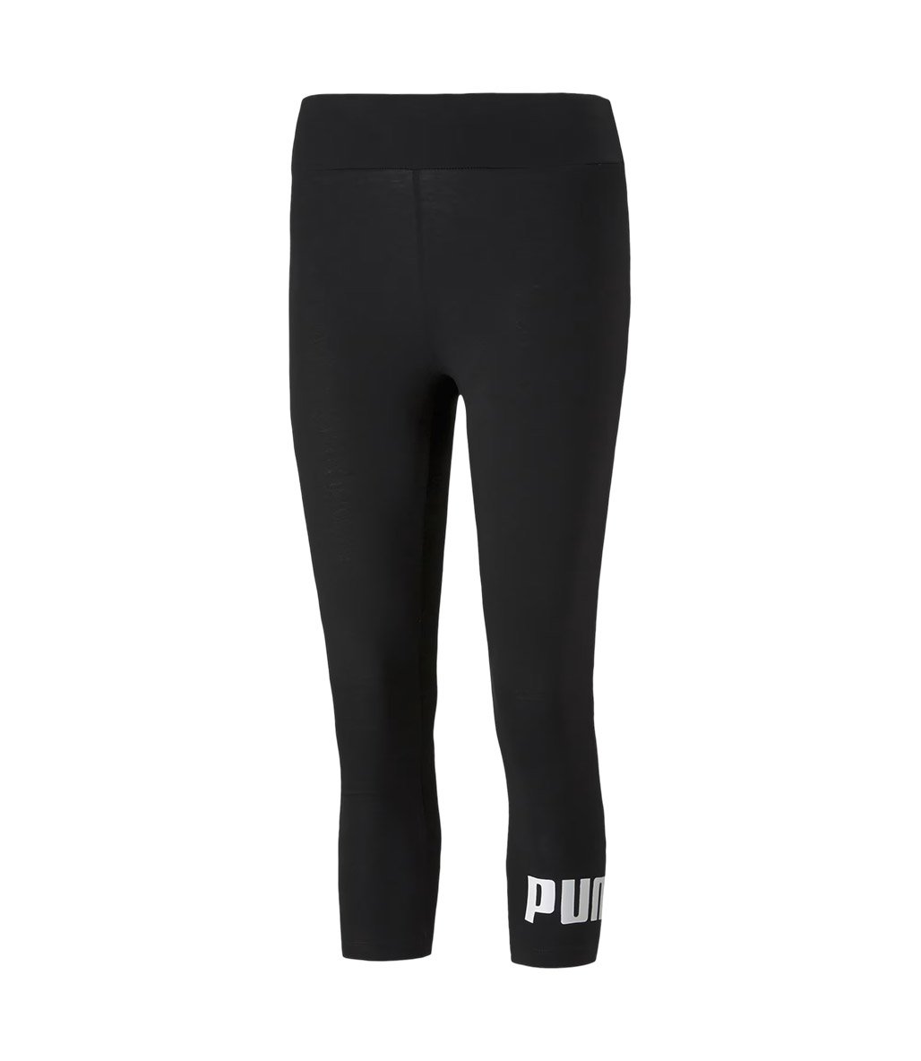 Puma Essentials Logo 3/4 Kadın Tayt Siyah