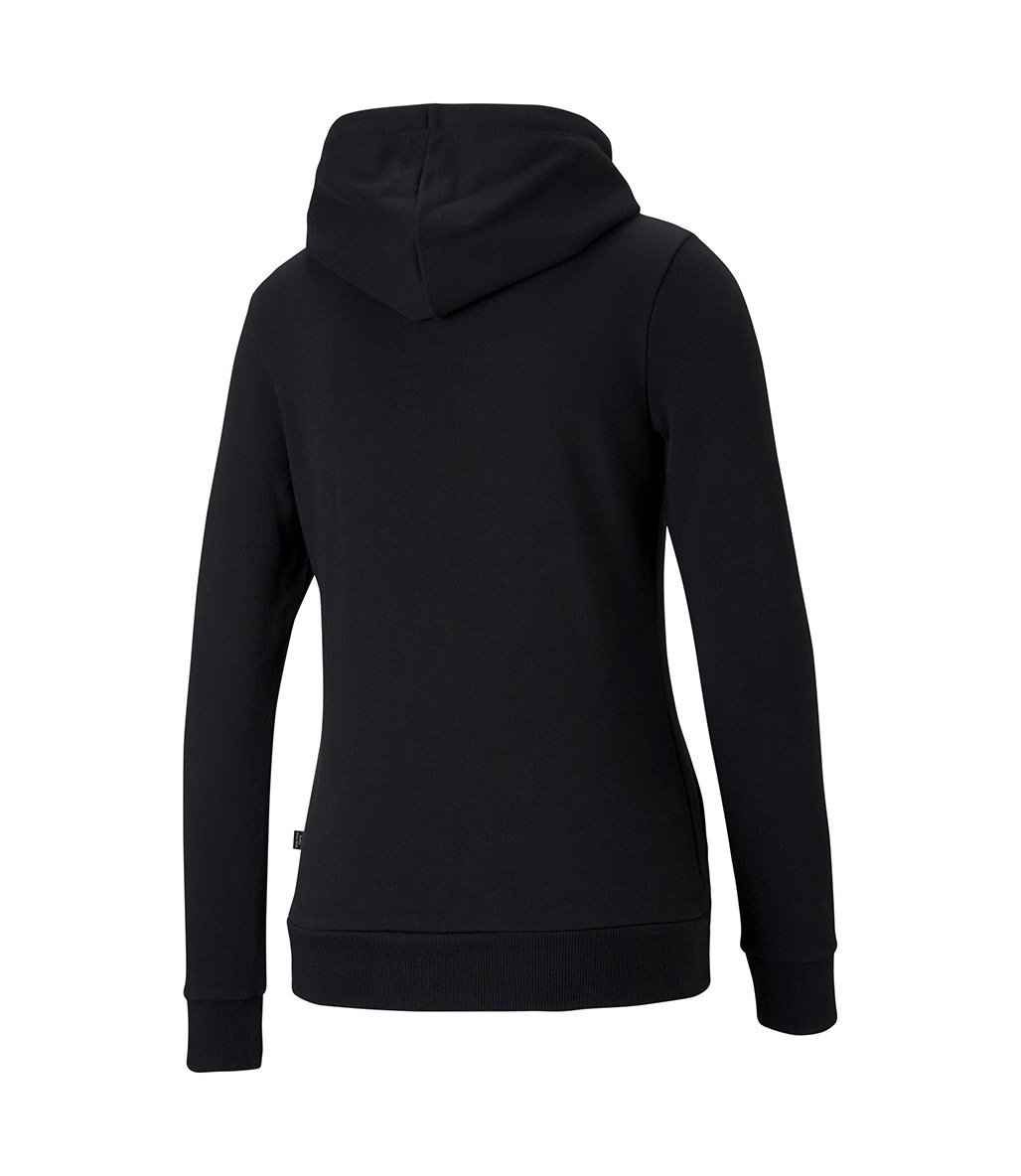 Puma Essentials Logo Kadın Kapüşonlu Sweatshirt Siyah