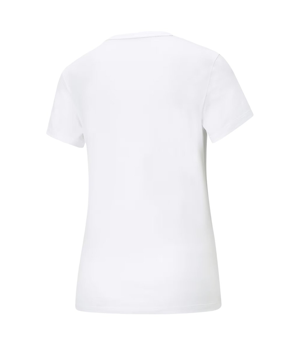 Puma Essentials Logo Kadın Kısa Kollu T-Shirt Beyaz