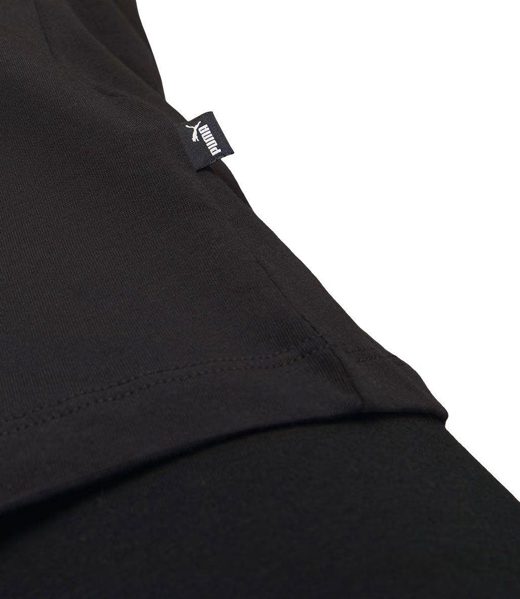 Puma Essentials Logo Kadın Kısa Kollu T-Shirt Siyah