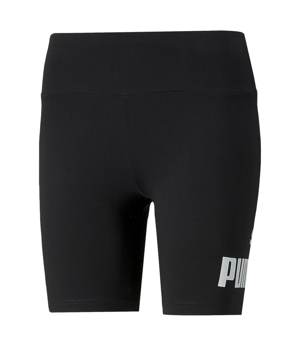 Puma Essentials Logo Kadın Şort Tayt Siyah