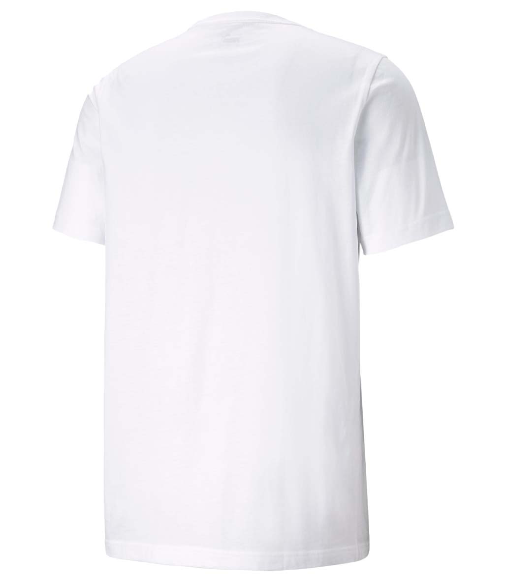 Puma Essentials Logo Kısa Kollu T-Shirt Beyaz