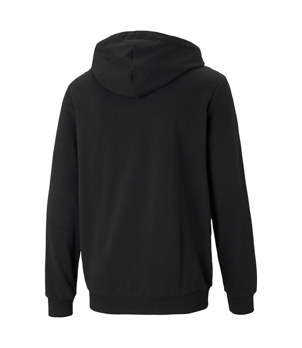 Puma Essentials Small Logo Fermuarlı Kapüşonlu Sweatshirt Siyah
