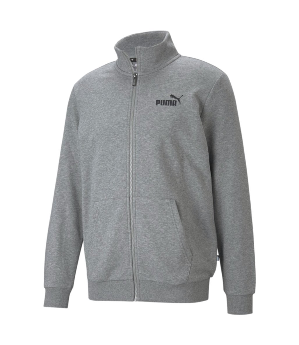 Puma Essentials Track Jacket Fermuarlı Sweatshirt Gri