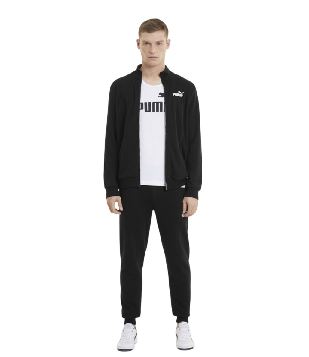 Puma Essentials Track Jacket Fermuarlı Sweatshirt Siyah