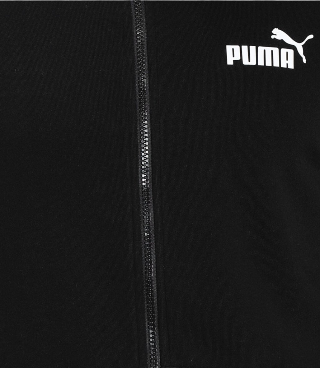 Puma Essentials Track Jacket Fermuarlı Sweatshirt Siyah
