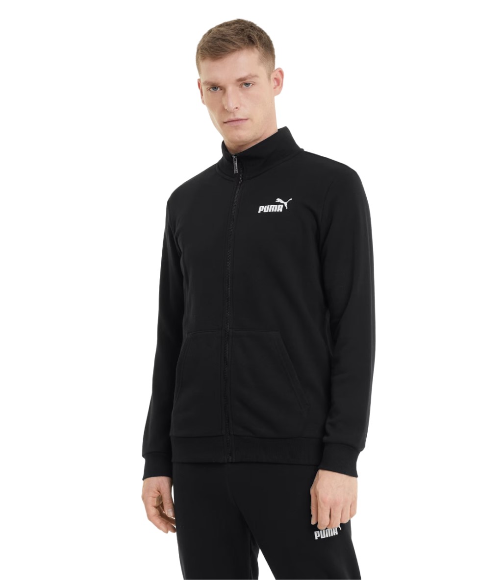 Puma Essentials Track Jacket Fermuarlı Sweatshirt Siyah