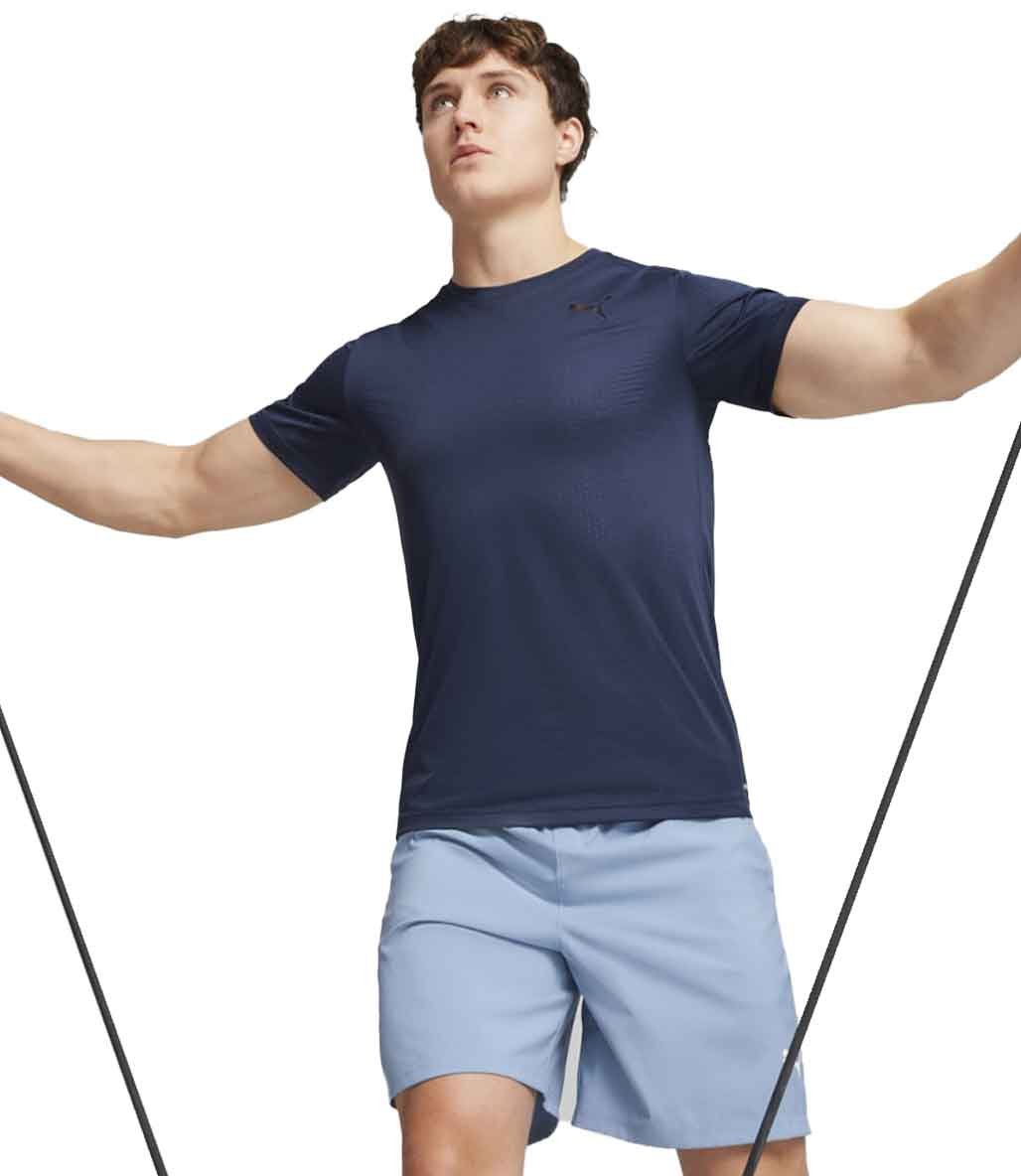 Puma Favourite Blaster Kısa Kollu T-Shirt Lacivert