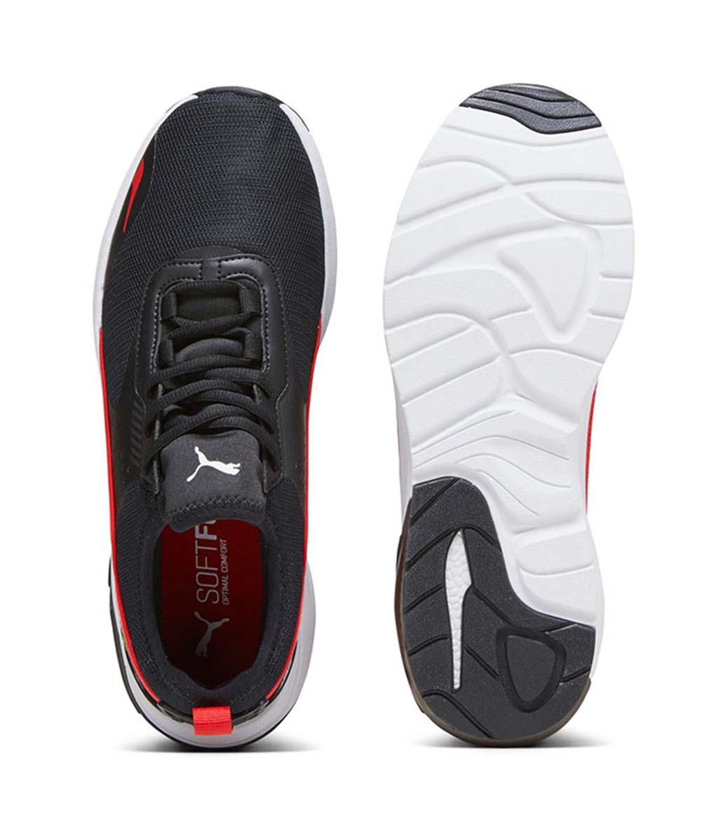 Puma Ferrari Electron E Pro Ayakkabı Siyah Kırmızı