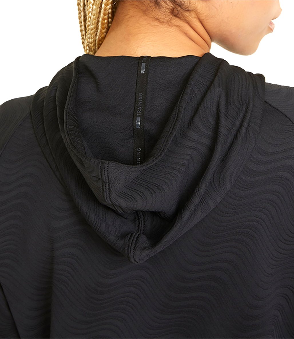 Puma Flawless Pullover Kadın Kapüşonlu Sweatshirt Siyah