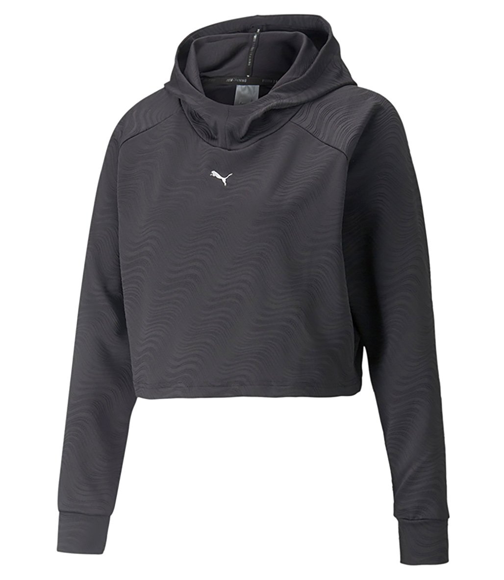 Puma Flawless Pullover Kadın Kapüşonlu Sweatshirt Siyah