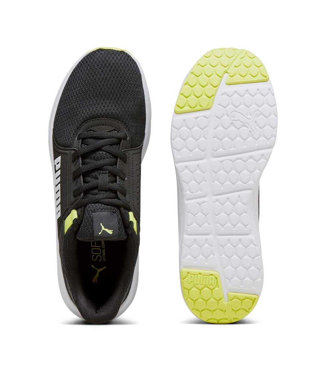 Puma FTR Connect Training Unisex Ayakkabı Siyah Sarı