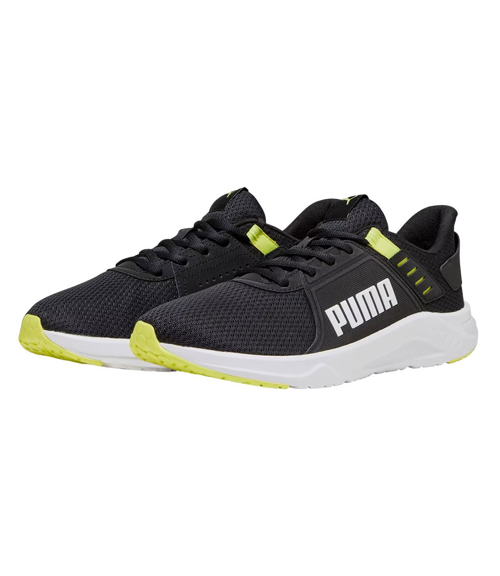 Puma FTR Connect Training Unisex Ayakkabı Siyah Sarı