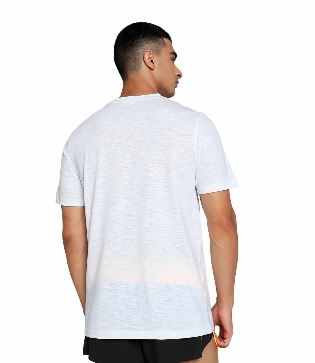 Puma Graphic Nitro Kısa Kollu T-Shirt Beyaz